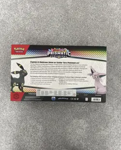 Pokemon TCG Prismatic Evolutions Premium Figure Collection Box New & Sealed - Image 2