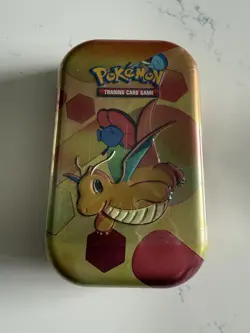 Pokemon TCG Scarlet & Violet 151 Dragonite Mini Tin Brand New Sealed - Image 1