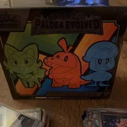 Pokemon TCG. Paldea Evolved ETB Sealed But Slight Tear. Plus Bulk Cards - Image 2