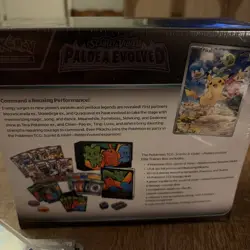 Pokemon TCG. Paldea Evolved ETB Sealed But Slight Tear. Plus Bulk Cards - Image 4