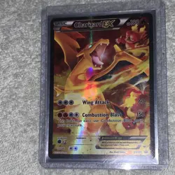 Pokemon Charizard EX XY121 XY Holo Promo Rare EX Basic Dragon Pokemon TCG Card - Image 1