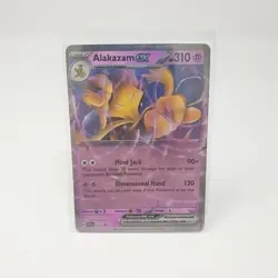 Alakazam EX SVP 050 Pokemon Card Black Star Promo Scarlet & Violet 151 - Image 1