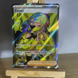 Pokemon TCG Trainer Canari 257/217 Full Art Ultra Rare Holo Ascended Heroes - Image 1
