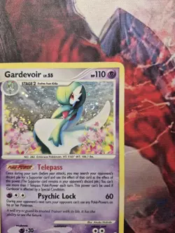 Gardevoir 7/132 SWIRL Pokemon Secret Wonders Holo Rare - HP/DMG - Image 2