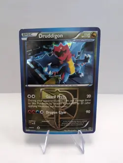 Pokemon Card Druddigon Plasma Storm Cracked Ice Holo Rare 94/135 Trading Card - Image 1