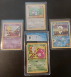 Pokemon Koffing 58/82 Team Rocket 1st Edition w/ (3) 1st Edition Singles - Image 1