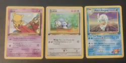 Pokemon Koffing 58/82 Team Rocket 1st Edition w/ (3) 1st Edition Singles - Image 3