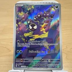 Pokemon TCG Gastly Illustration Rare SV05: Temporal Forces 177/162 Holo NM 🔥 - Image 1
