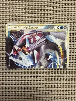 Pokemon Palkia & Dialga Legend 101/102 Triumphant Holo - Image 1