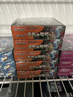 Pokemon Card Booster Box Ancient Roar & Future Flash sv4K sv4M 4521329394725 - Image 1