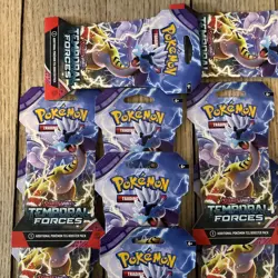 Lot of 14 Pokemon Booster Packs Scarlet & Violet Temporal Forces - Image 3