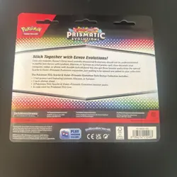 Pokemon TCG Scarlet Violet Prismatic Evolutions Tech Sticker Collection Glaceon - Image 2