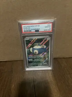 Pokemon Snorlax 151 ETB Illustration Rare Promo SVP en 051 PSA 10 Gem Mint - Image 1
