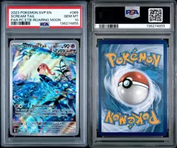 2023 POKEMON PARADOX RIFT POKEMON CENTER ETB PROMO SVP #065 SCREAM TAIL PSA 10 - Image 3