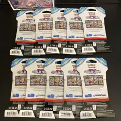 Pokemon TCG Stellar Crown Sleeved Booster Pack Lot of 10! Factory Sealed! - Image 2