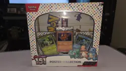 pokemon 151 poster collection box factory Sealed - Image 1