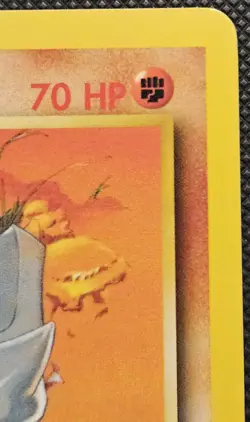 Near Mint - Vintage Pokemon TCG Jungle WoTC Rhyhorn 1st Edition Common #61/64 - Image 4