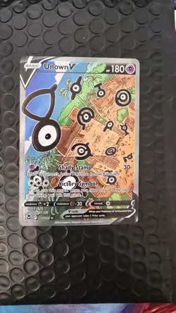 Pokemon Unown V Alternate Full Art Ultra Rare Holo Swsh12 Silver Tempest 177/195 - Image 1
