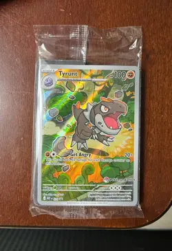 Tyrunt MEP 070 Pokemon Center Stamp Black Star Promo SEALED Pokemon TCG - Image 1