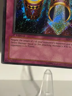 Yugioh - Magic Cylinder - LON-104 - 1st Edition Secret Rare - Holo Bleed - HP/MP - Image 4