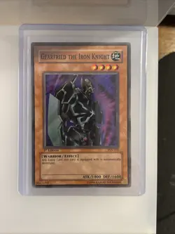 Yu-Gi-Oh! TCG Gearfried the Iron Knight PSV-101 Pharaoh's Servant 1st Edition - Image 1