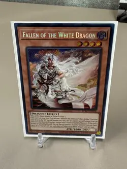 Yu-Gi-Oh! Fallen of the White Dragon BPRO-EN024 Secret Rare 1st Ed Konami - Image 1