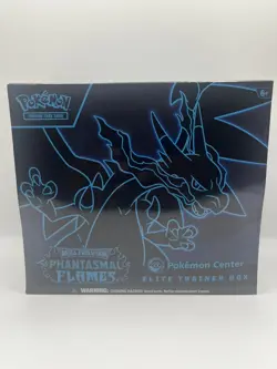 Pokemon TCG Phantasmal Flames Pokemon Center ETB Elite Trainer Box - Small tear - Image 1