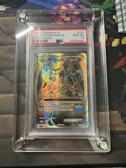 M Charizard EX 101/108 PSA 10 Gem Mint - M Full Art Pokemon XY Evolutions TCG - Image 1