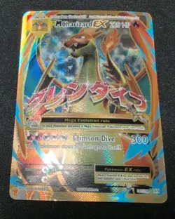 M Charizard EX 101/108 XY Evolutions 2016 Full Art Holo Pokemon Card TCG - Image 2