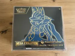 Mega Evolution ETB Lucario Pokemon Center + Protective Case - Pokemon TCG - Image 1