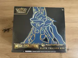 Mega Evolution ETB Lucario Pokemon Center + Protective Case - Pokemon TCG - Image 2