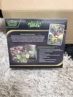 Pokemon TCG Mega Evolution POKEMON CENTER Perfect Order Elite Trainer Box ETB - Image 2