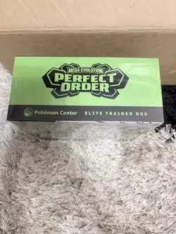 Pokemon TCG Mega Evolution POKEMON CENTER Perfect Order Elite Trainer Box ETB - Image 3