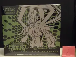 Pokemon TCG - Pokemon Center Mega Evolution Perfect Order Elite Trainer Box ETB - Image 1