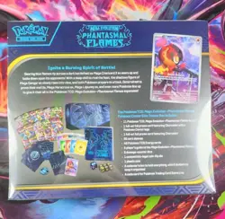 Pokemon TCG: Mega Evolution Phantasmal Flames Pokemon Center ETB - SEALED - Image 2