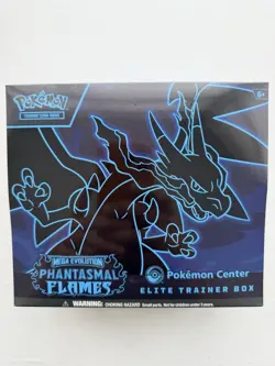 Pokemon TCG: Mega Evolution Phantasmal Flames Pokemon Center ETB - Image 1