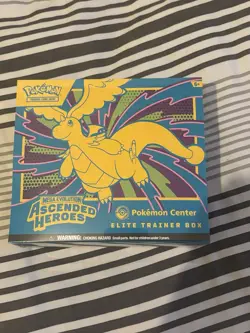 Pokemon TCG: Mega Evolution Ascended Heroes POKEMON CENTER ETB - Image 1