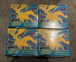 IN HAND ✅ - 4X Pokemon TCG: Mega Evolution-Ascended Heroes POKEMON CENTER ETB - Image 1