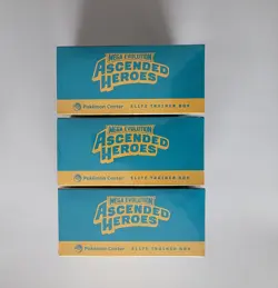 3X Pokemon TCG: Mega Evolution Ascended Heroes Pokemon Center ETB - Image 5