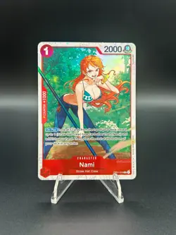 • Nami • OP01-016 SR Ultra Deck Three Captains Holo Foil One Piece TCG NM - Image 3