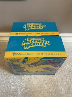 2× Pokemon TCG Mega Evolution – Ascended Heroes Pokemon Center ETB – Sealed - Image 2