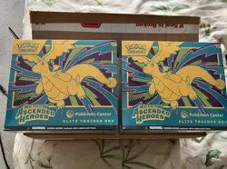 x2 Pokemon TCG: Mega Evolution Ascended Heroes Pokemon Center ETB | SEALED ✅ - Image 1