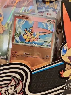 Pokemon TCG Scarlet & Violet Victini Illustration Collection New Sealed - Image 2