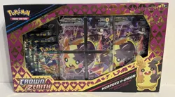 Pokemon TCG Crown Zenith Morpeko V-Union Premium Playmat Collection box - Image 1