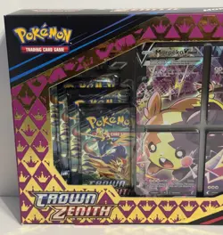 Pokemon TCG Crown Zenith Morpeko V-Union Premium Playmat Collection box - Image 2