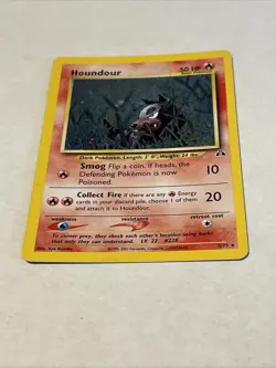 Pokemon TCG Houndour Neo Discovery Holo Rare Card 5/75 - Image 2