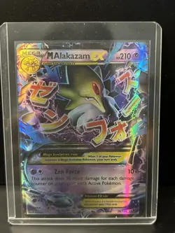 M (Mega) Alakazam EX Ultra Rare XY - Fates Collide 26/124 LP/MP Pokemon TCG Card - Image 1