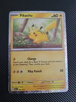 Pikachu - 002/015 - Pokemon McDonald's Promos Holo 2024 NM - Image 1