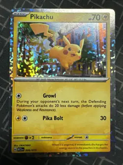 McDonald’s - Pokemon - Match Battle - 2023 - Pikachu - 006/015 - Image 1