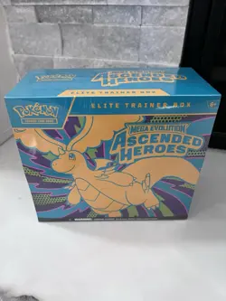 Ascended Hero’s Mega Evolution Elite Trainer Box New Sealed Pokemon TCG - Image 1